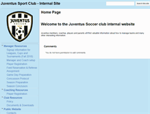 Tablet Screenshot of juv-sc.org